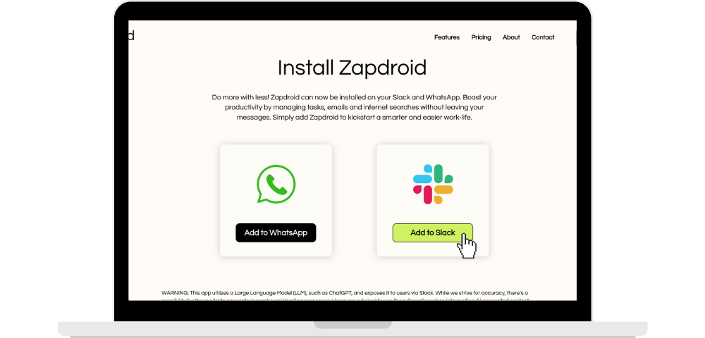 Step 1: Add to Slack
